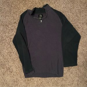 Half zip Sweater.
